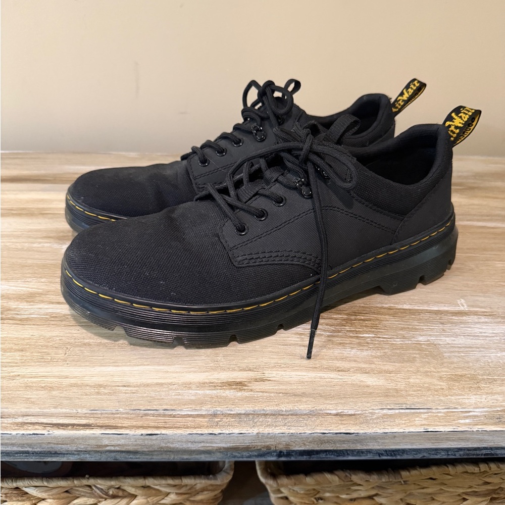 Dr. Martens Black Canvas Sneakers